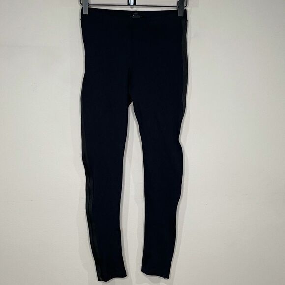 David Lerner Black Full Zip Sides Leggings - Picture 2 of 9